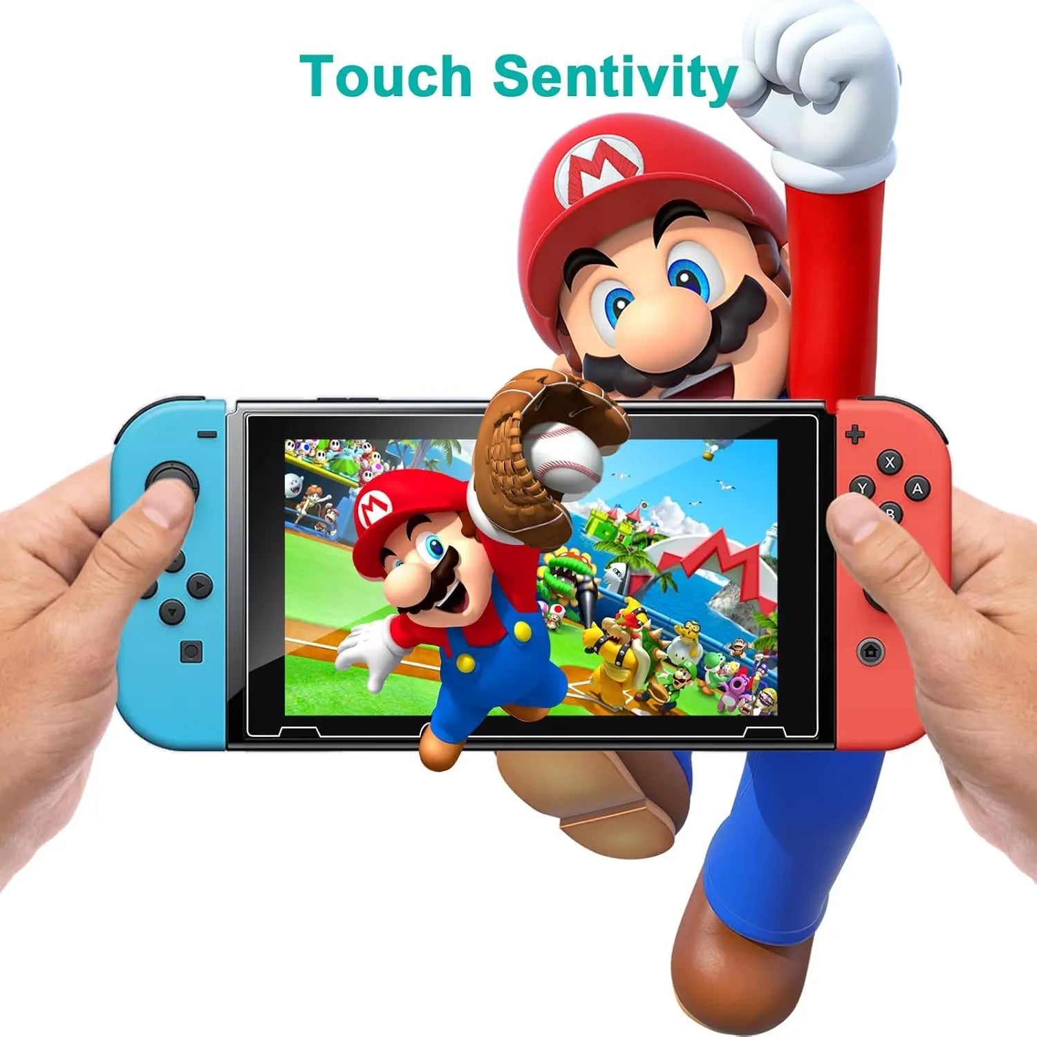 3 PCS Tempered Glass Screen Protector Nintendo Switch / OLED / Lite - Onlytenbucks.com