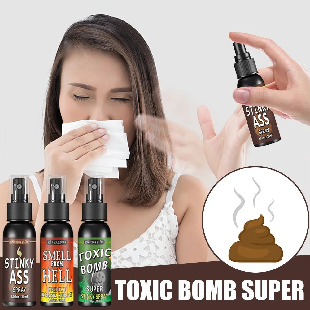 30ml Fart Gag Spray – Extreme Prank Odor for Halloween and Parties - Onlytenbucks.com