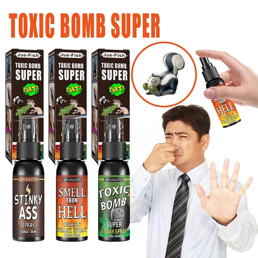 30ml Fart Gag Spray – Extreme Prank Odor for Halloween and Parties - Onlytenbucks.com