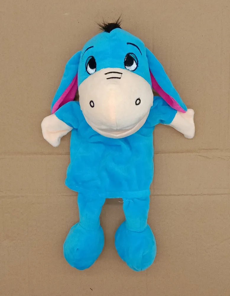 35cm Cartoon Animal Hand Puppet – Lion, Elephant, Pig Plush Toy - Onlytenbucks.com