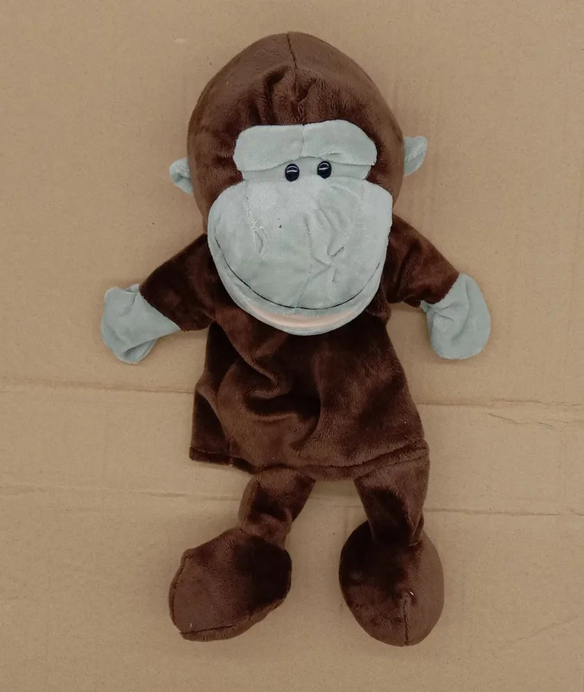 35cm Cartoon Animal Hand Puppet – Lion, Elephant, Pig Plush Toy - Onlytenbucks.com