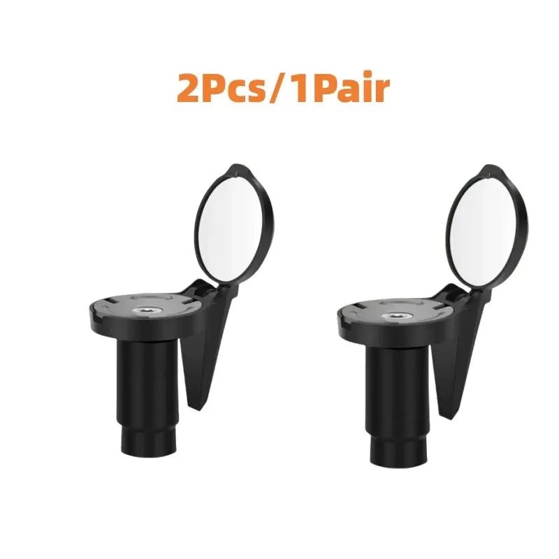 360° Adjustable Bike Handlebar Mirror – Compact Rear View Convex Mirror - Onlytenbucks.com