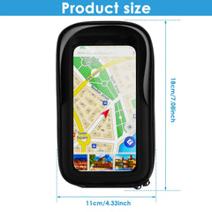 360° Rotatable Waterproof Bike Phone Holder Bag Touchscreen and Sunshade - Onlytenbucks.com