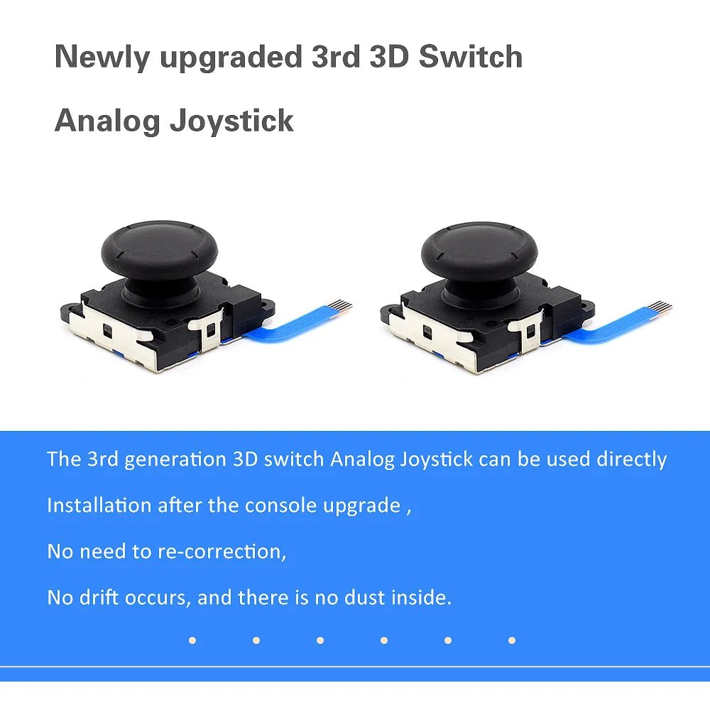 3D Analog Joystick Replacement Nintendo Switch & Switch Lite - Onlytenbucks.com