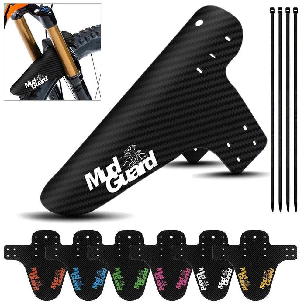 3D Carbon Fiber Bicycle Fender Set – Front and Rear Mud Guards - Onlytenbucks.com
