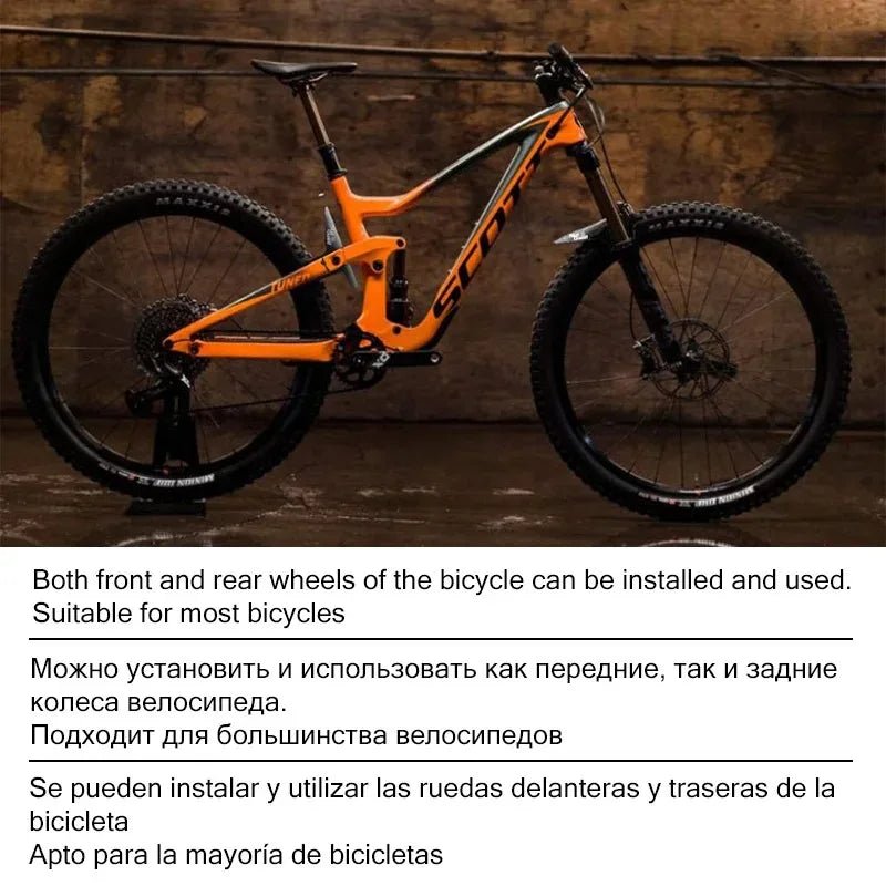 3D Carbon Fiber Bicycle Fender Set – Front and Rear Mud Guards - Onlytenbucks.com