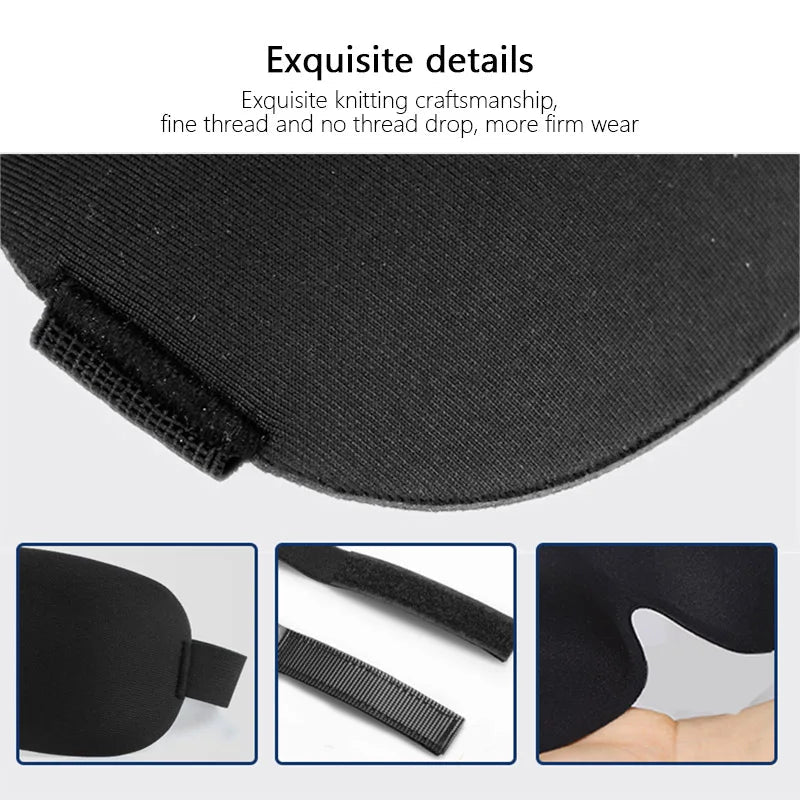 3D Contoured Sleep Mask – Breathable Light Blocking Eye Cover - Onlytenbucks.com