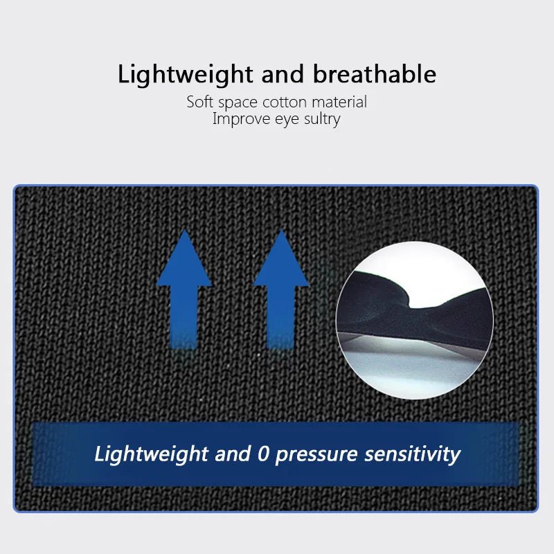 3D Contoured Sleep Mask – Breathable Light Blocking Eye Cover - Onlytenbucks.com