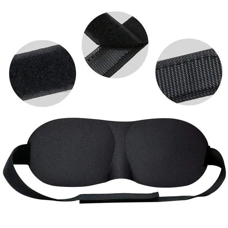 3D Contoured Sleep Mask – Breathable Light Blocking Eye Cover - Onlytenbucks.com