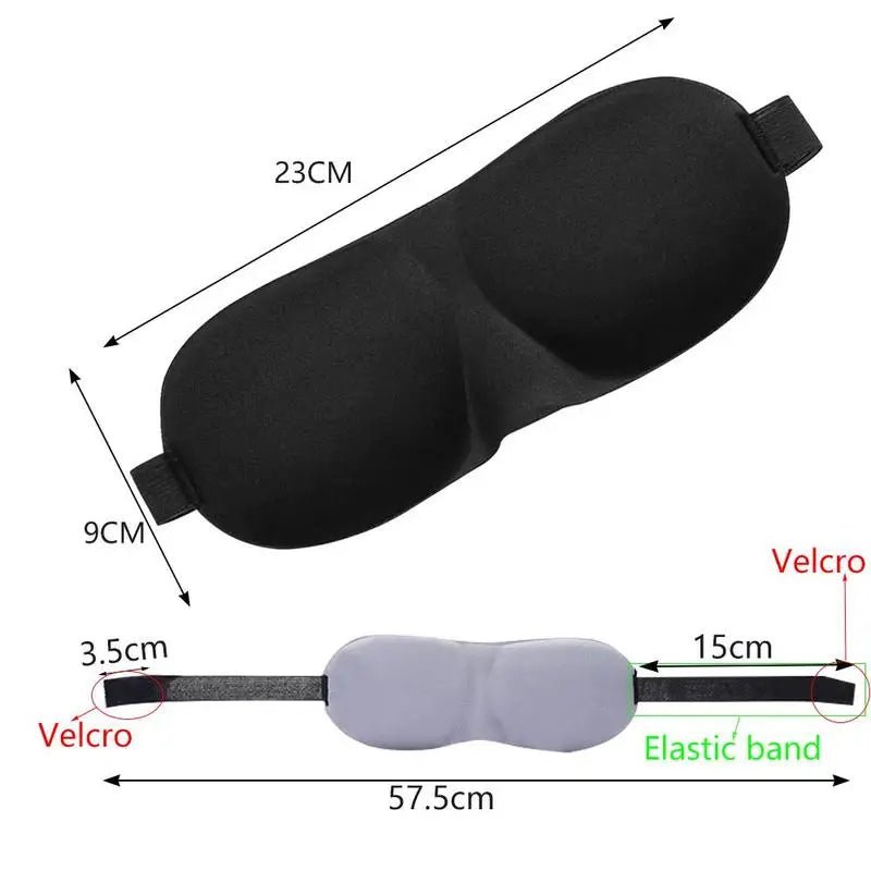 3D Contoured Sleep Mask – Breathable Light Blocking Eye Cover - Onlytenbucks.com