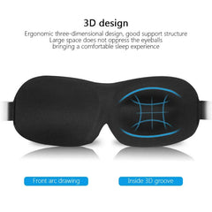 3D Contoured Sleep Mask – Breathable Light Blocking Eye Cover - Onlytenbucks.com