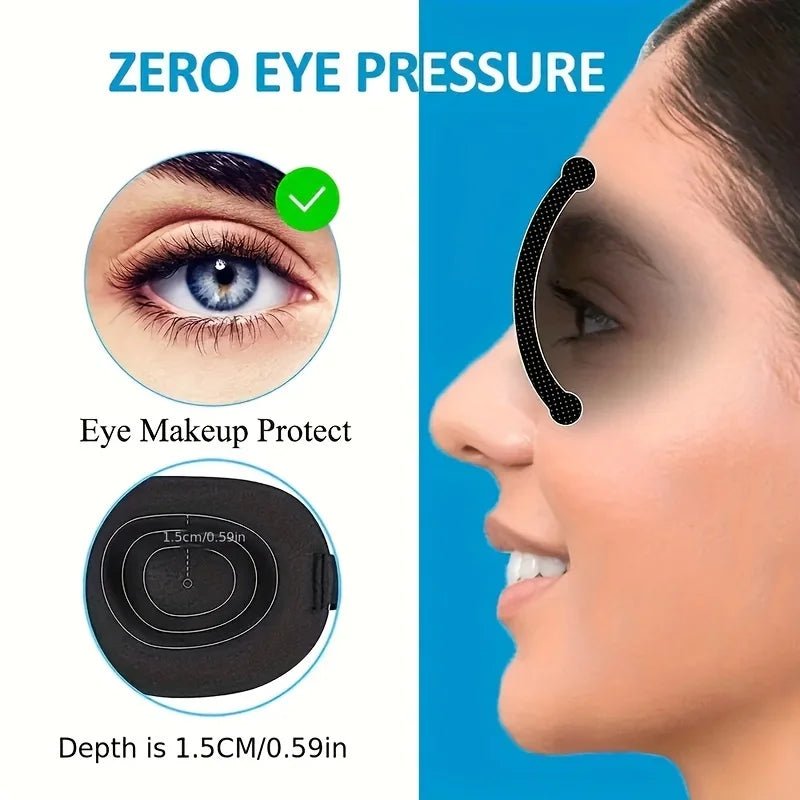 3D Contoured Sleep Mask – Ultra - Soft Breathable Light Blocking Eye Cover - Onlytenbucks.com