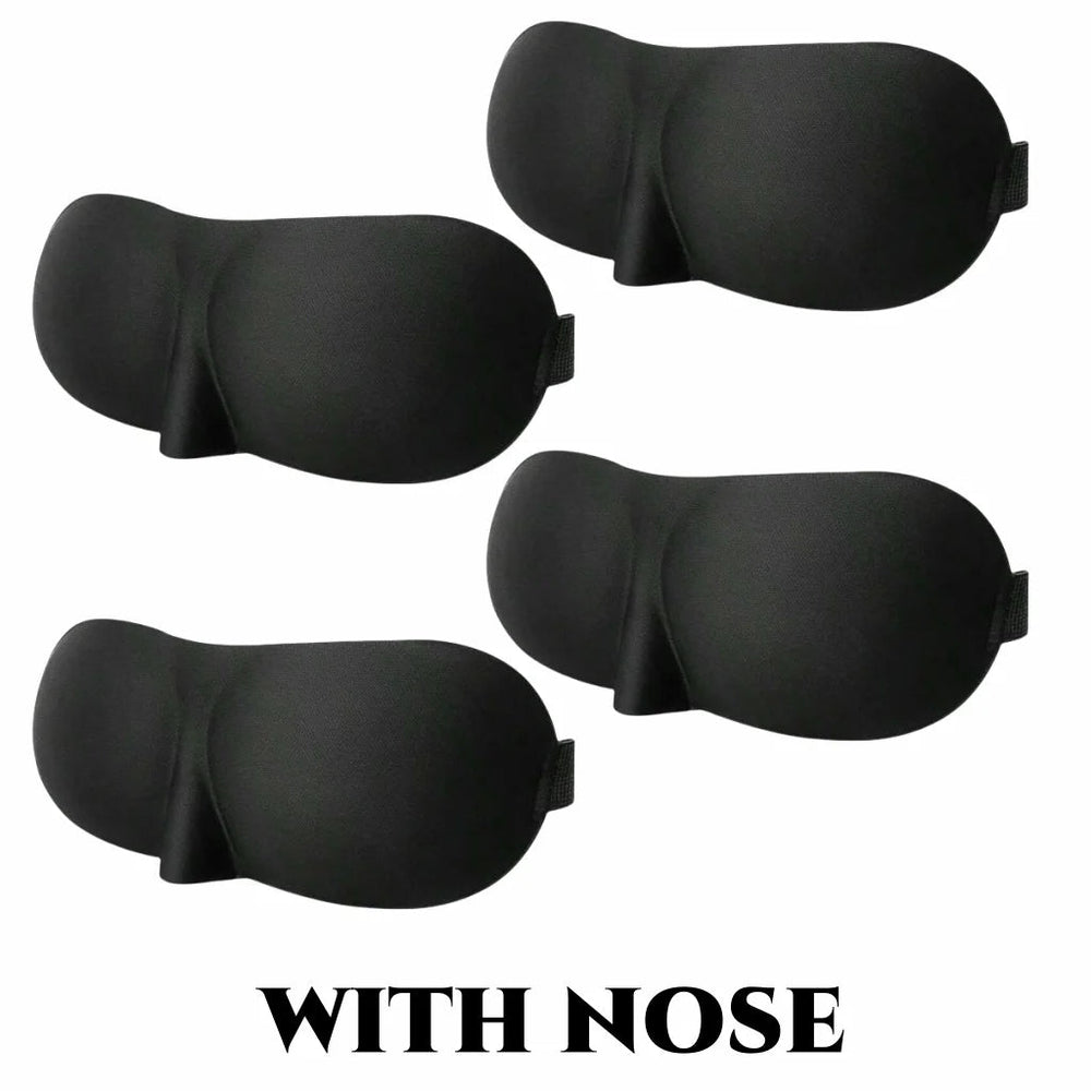 3D Contoured Sleep Mask – Ultra - Soft Breathable Light Blocking Eye Cover - Onlytenbucks.com