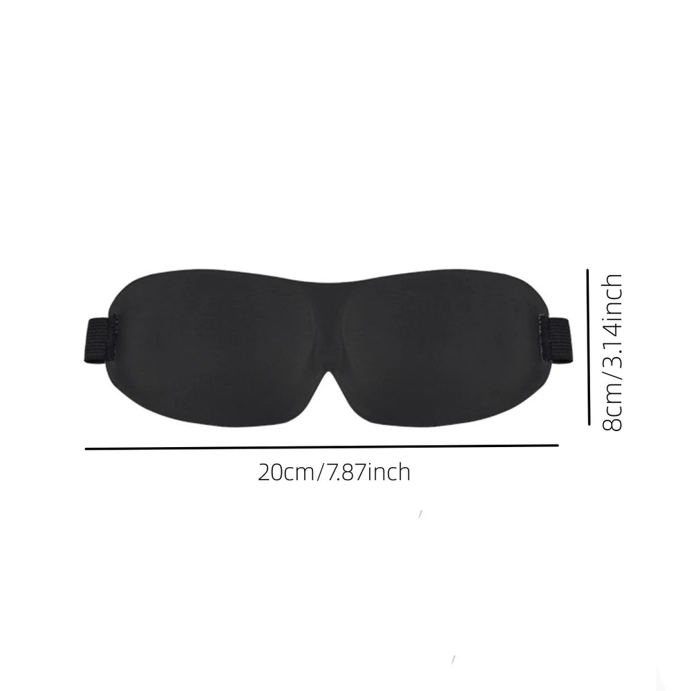 3D Contoured Sleep Mask – Ultra - Soft Breathable Light Blocking Eye Cover - Onlytenbucks.com