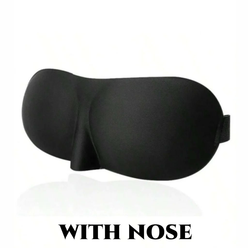 3D Contoured Sleep Mask – Ultra - Soft Breathable Light Blocking Eye Cover - Onlytenbucks.com