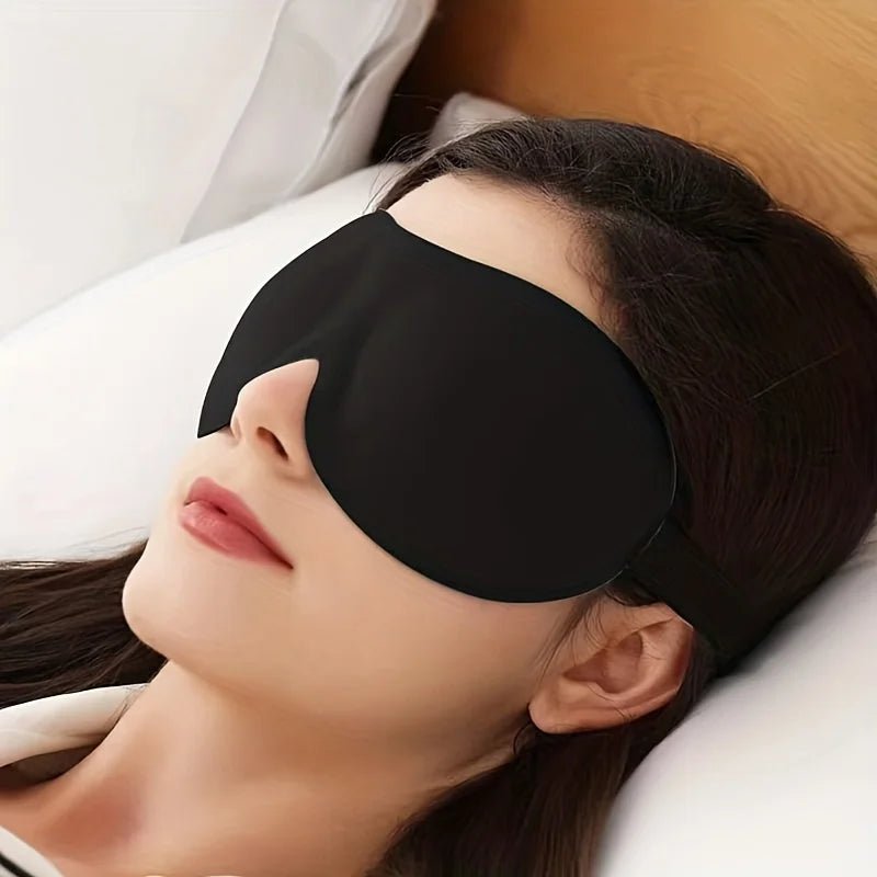3D Contoured Sleep Mask – Ultra - Soft Breathable Light Blocking Eye Cover - Onlytenbucks.com