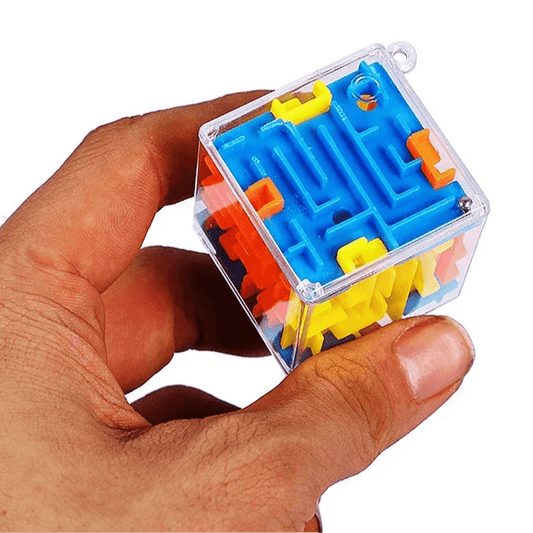 3D Maze Magic Cube – Six - Sided Transparent Rolling Ball Puzzle - Onlytenbucks.com