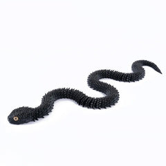 3D Printed Rotatable Snake Model – Articulated Animal Simulation Ornament - Onlytenbucks.com