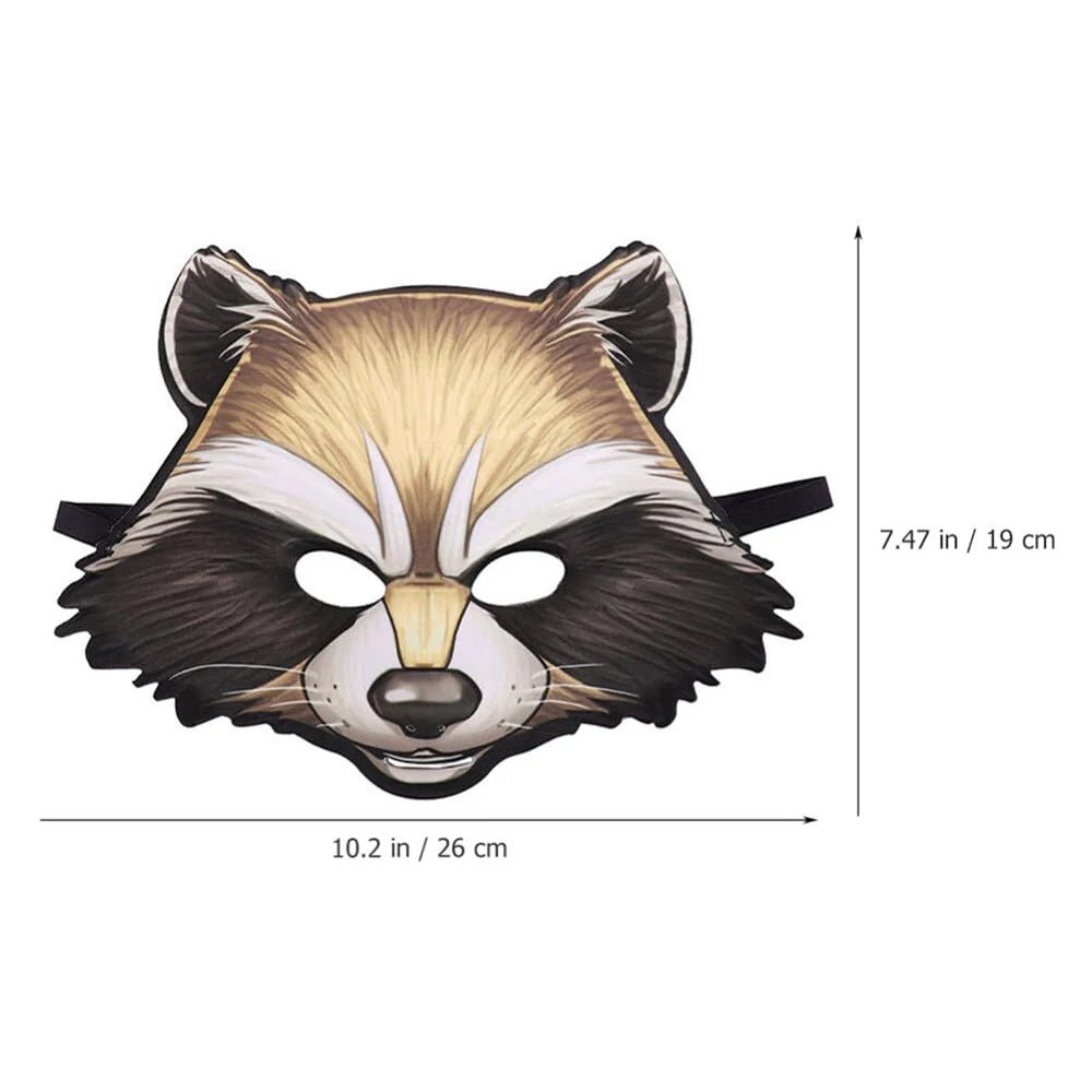 3D Realistic Animal Foam Mask – Full Face Cosplay - Onlytenbucks.com