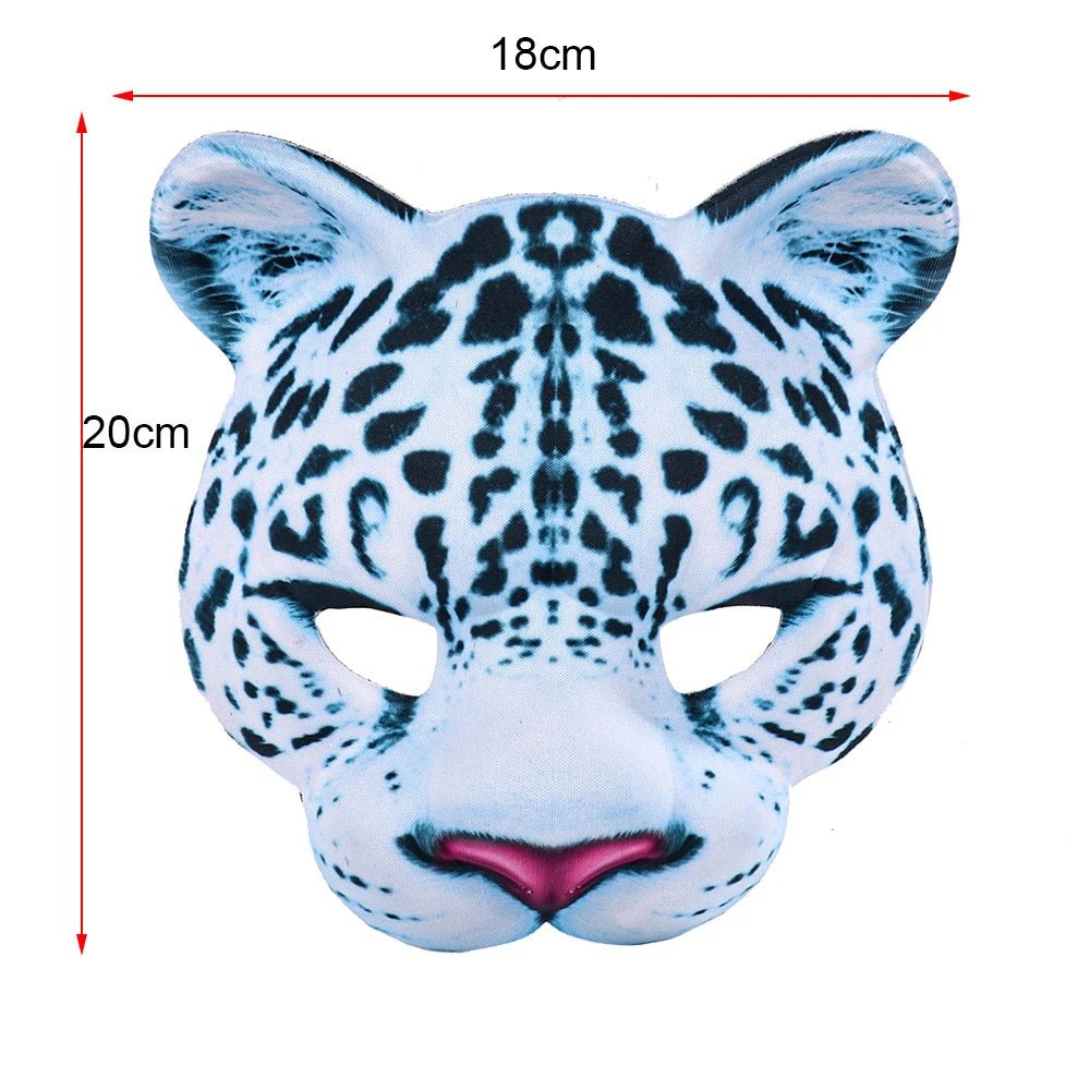 3D Realistic Animal Foam Mask – Full Face Cosplay - Onlytenbucks.com