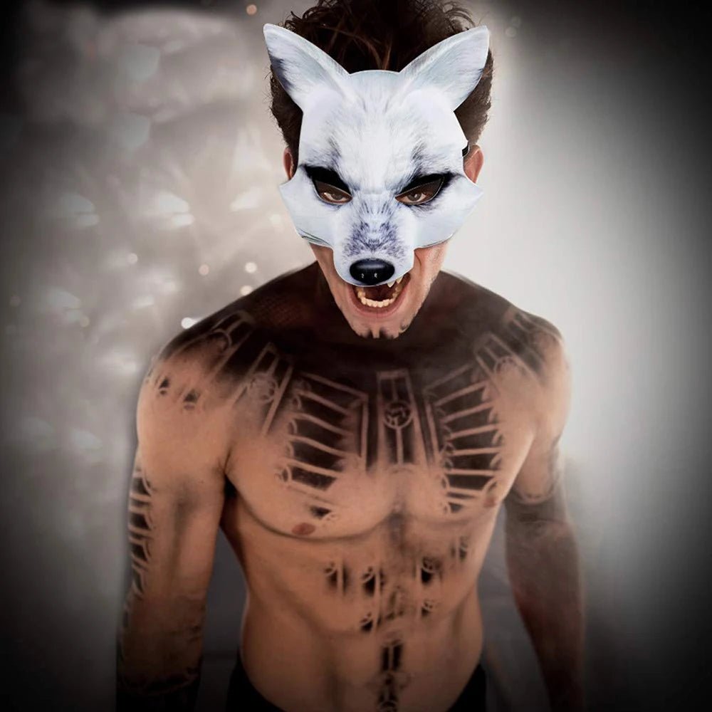 3D Realistic Animal Foam Mask – Full Face Cosplay - Onlytenbucks.com