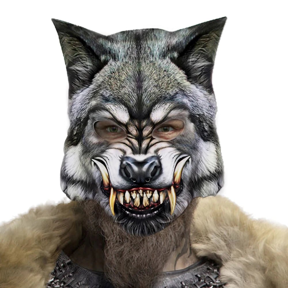 3D Realistic Animal Foam Mask – Full Face Cosplay - Onlytenbucks.com