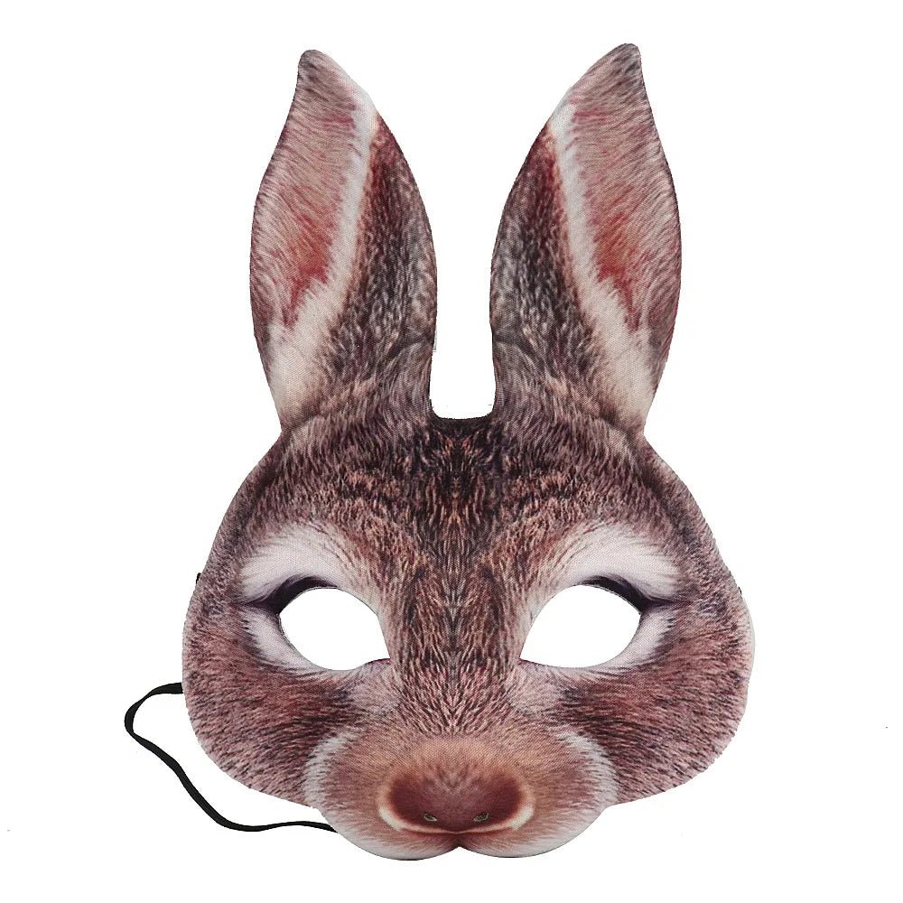 3D Realistic Animal Foam Mask – Full Face Cosplay - Onlytenbucks.com