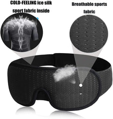 3D Sleep Eye Mask – Soft Padded Memory Foam Eyeshade - Onlytenbucks.com