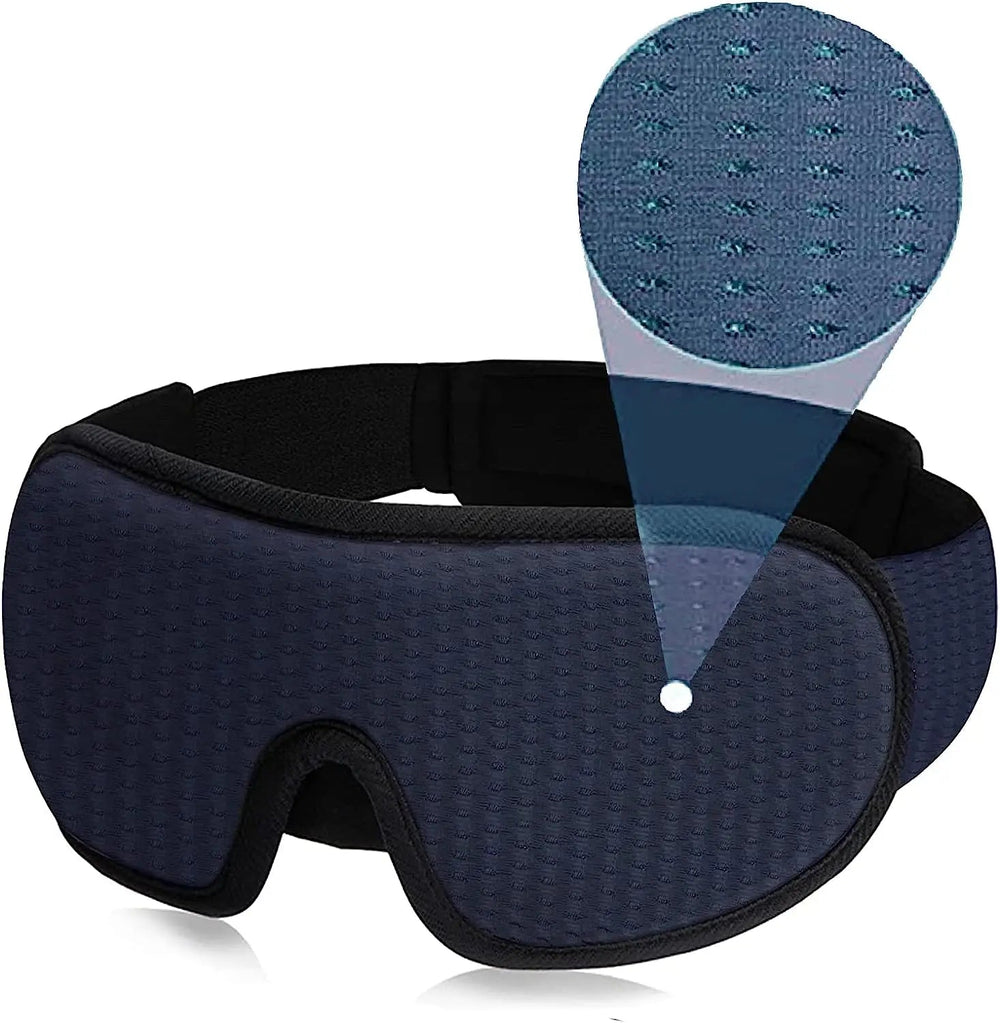 3D Sleep Eye Mask – Soft Padded Memory Foam Eyeshade - Onlytenbucks.com
