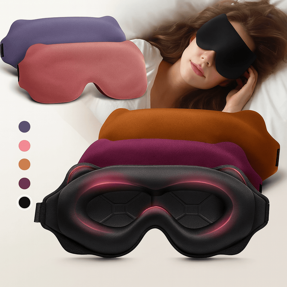 3D Sleeping Mask – Breathable Light - Blocking Eyeshade - Onlytenbucks.com