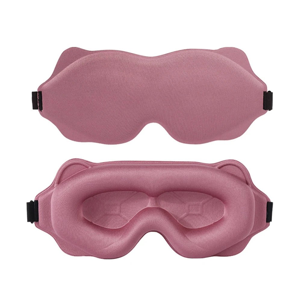3D Sleeping Mask – Soft Padded Light - Blocking Eyeshade - Onlytenbucks.com
