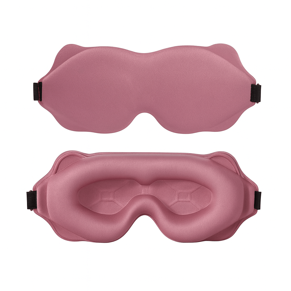 3D Sleeping Mask – Soft Padded Light - Blocking Eyeshade - Onlytenbucks.com