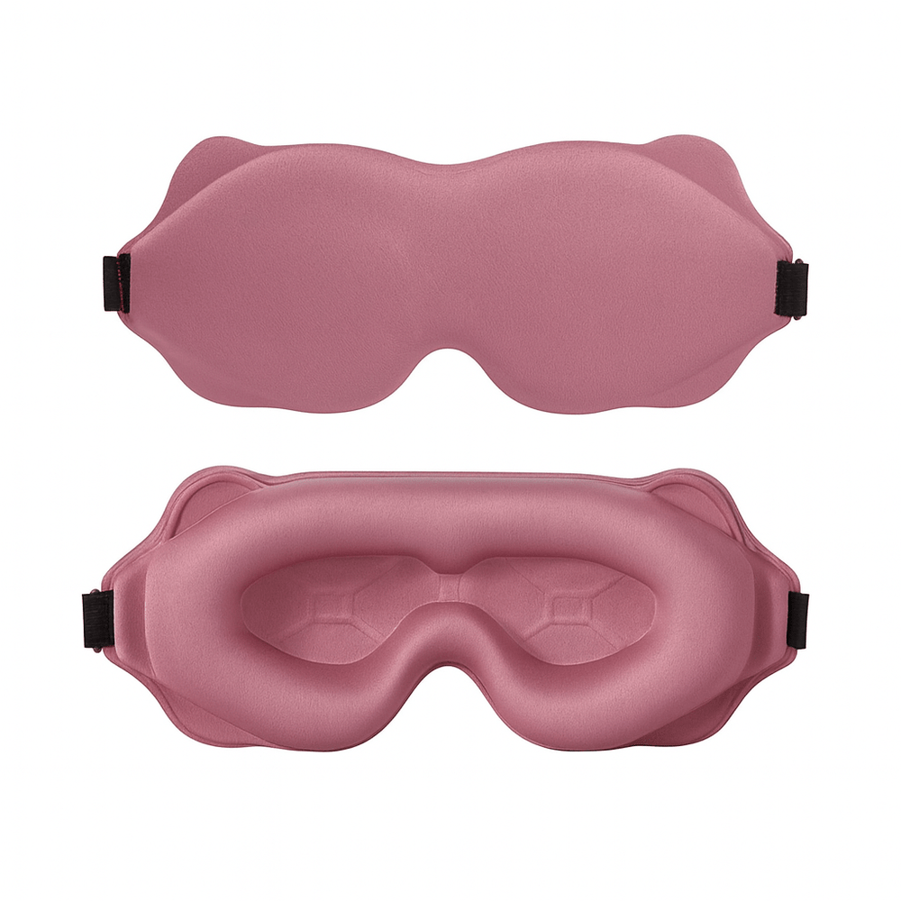 3D Sleeping Mask – Soft Padded Light - Blocking Eyeshade - Onlytenbucks.com