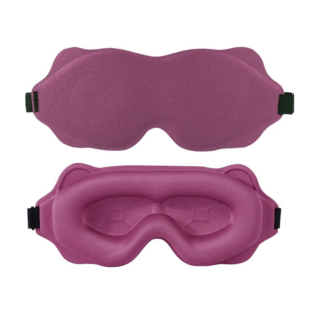 3D Sleeping Mask – Soft Padded Light - Blocking Eyeshade - Onlytenbucks.com