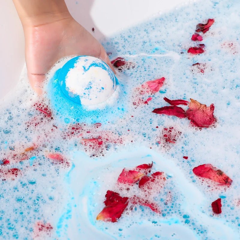 4 Scented Bath Bombs – Essential Oil Spa Balls - Onlytenbucks.com