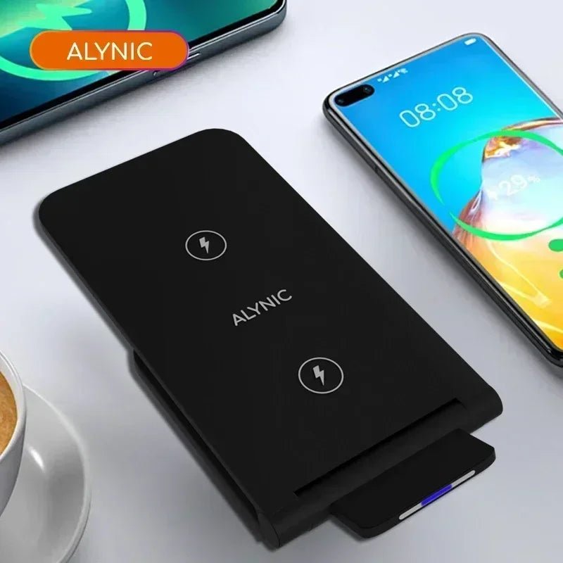 40W Foldable Wireless Charging Stand - Onlytenbucks.com