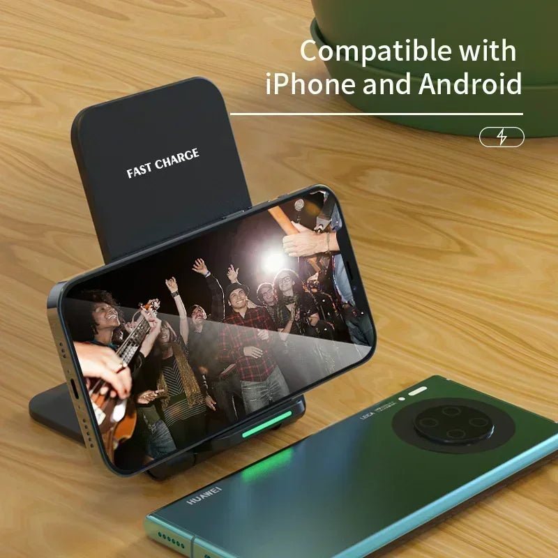 40W Foldable Wireless Charging Stand - Onlytenbucks.com