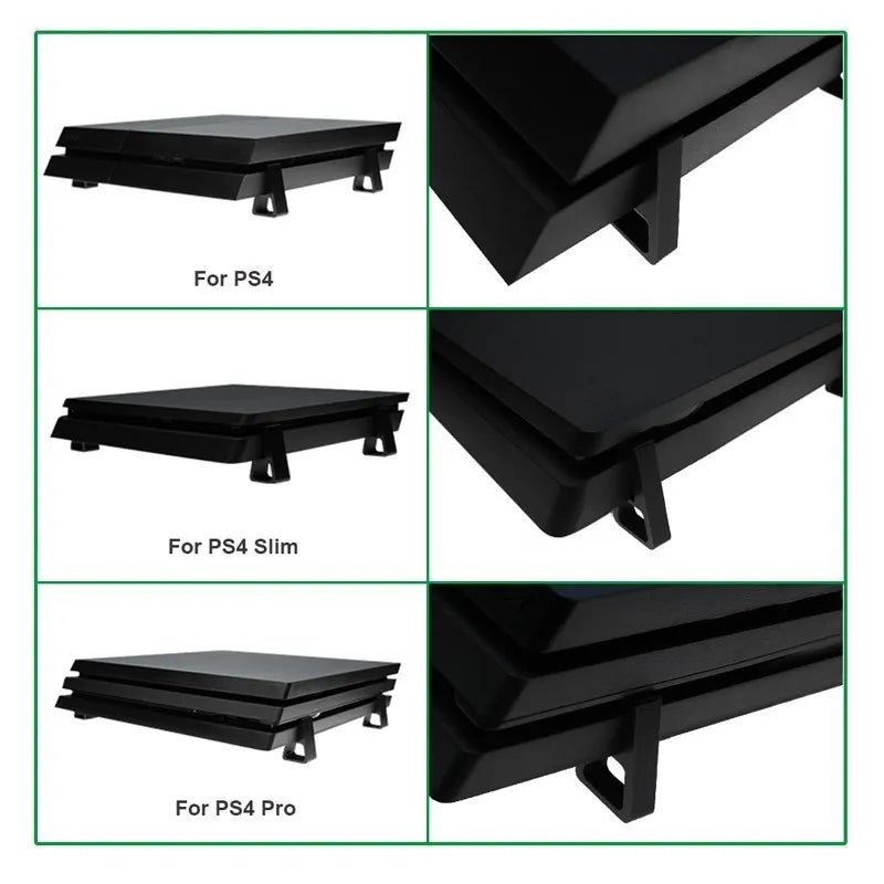4PCS Cooling Feet Stand for PS4 PS4 Slim and PS4 Pro - Onlytenbucks.com
