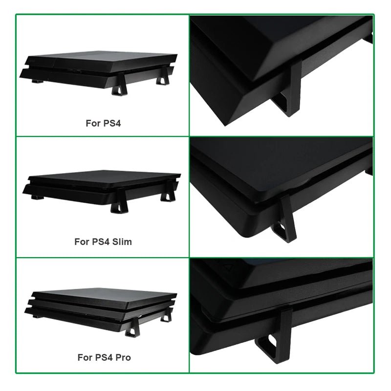 4PCS Cooling Feet Stand for PS4 PS4 Slim and PS4 Pro - Onlytenbucks.com