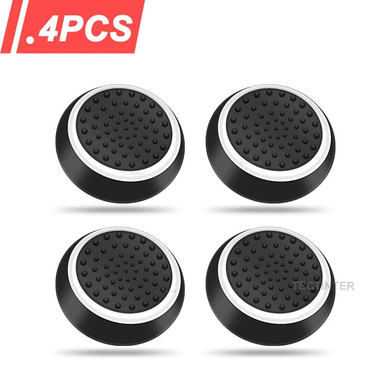 4PCS Silicone Thumbstick Grip Caps PS5/PS4/PS3, Xbox, Steam Deck & Switch Pro Controllers - Onlytenbucks.com