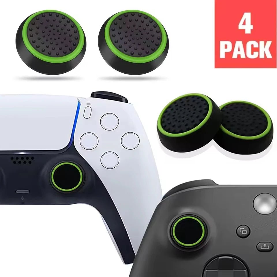 4PCS Silicone Thumbstick Grip Caps PS5/PS4/PS3, Xbox, Steam Deck & Switch Pro Controllers - Onlytenbucks.com