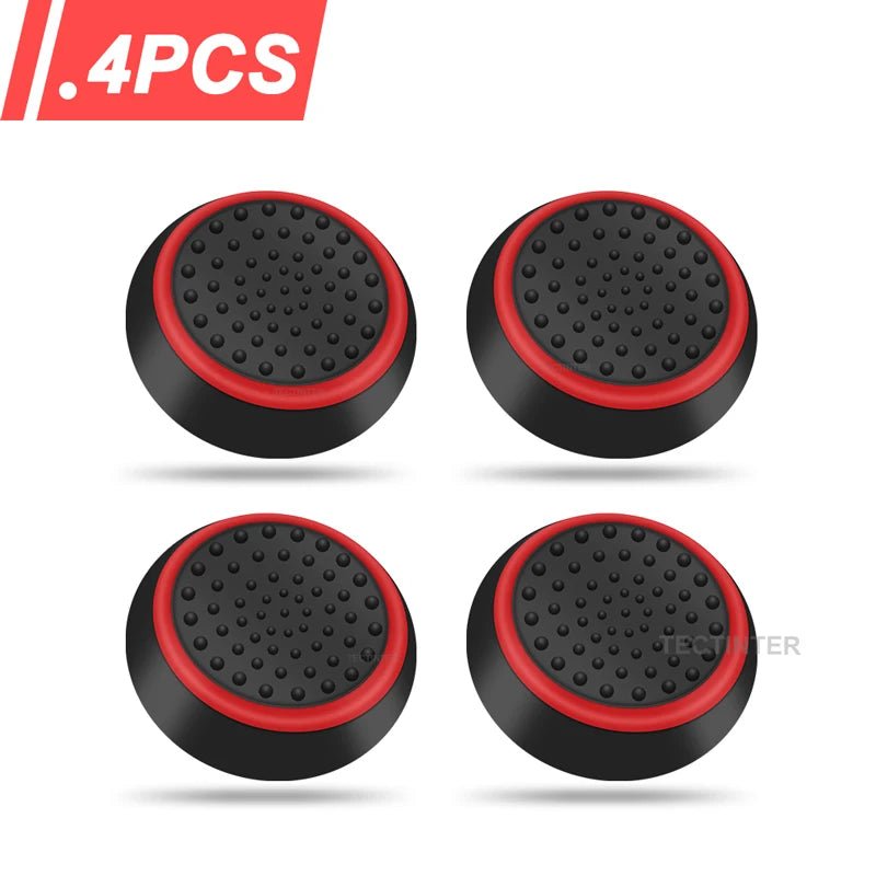 4PCS Silicone Thumbstick Grip Caps PS5/PS4/PS3, Xbox, Steam Deck & Switch Pro Controllers - Onlytenbucks.com