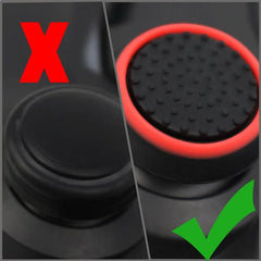 4PCS Silicone Thumbstick Grip Caps PS5/PS4/PS3, Xbox, Steam Deck & Switch Pro Controllers - Onlytenbucks.com