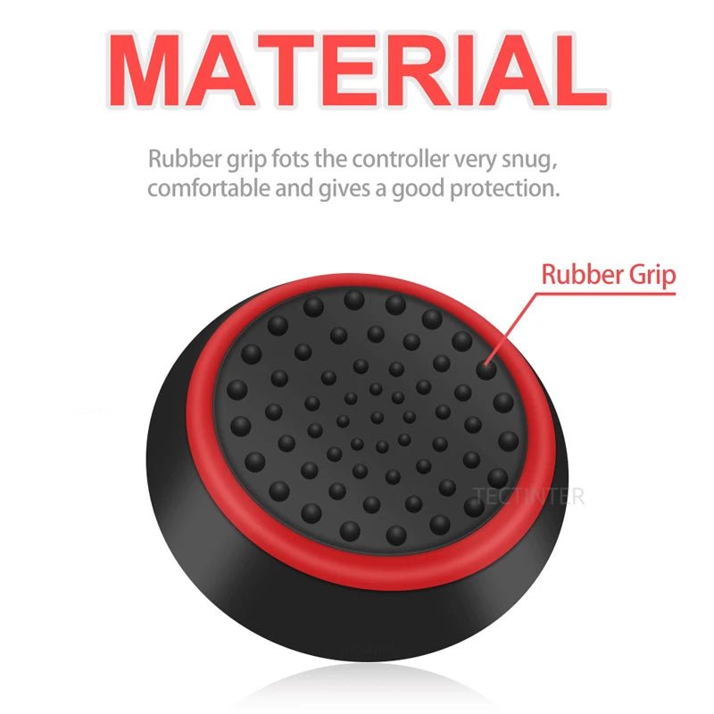 4PCS Silicone Thumbstick Grip Caps PS5/PS4/PS3, Xbox, Steam Deck & Switch Pro Controllers - Onlytenbucks.com
