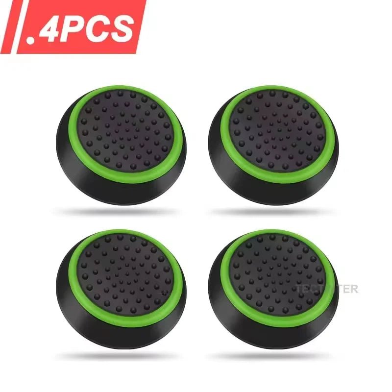4PCS Silicone Thumbstick Grip Caps PS5/PS4/PS3, Xbox, Steam Deck & Switch Pro Controllers - Onlytenbucks.com