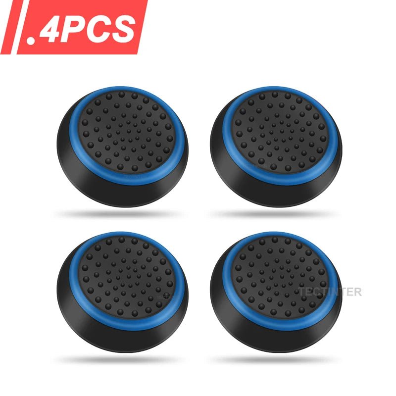4PCS Silicone Thumbstick Grip Caps PS5/PS4/PS3, Xbox, Steam Deck & Switch Pro Controllers - Onlytenbucks.com