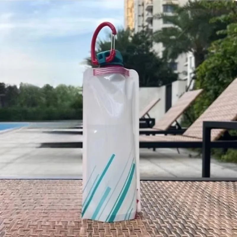 17oz Soft TPU Water Flask – Foldable, BPA - Free Hydration Bottle - Onlytenbucks.com
