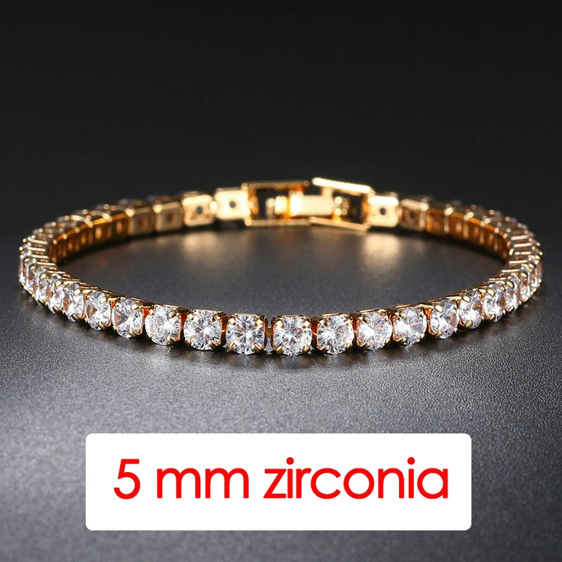 Iced Out Tennis Bracelet – Unisex