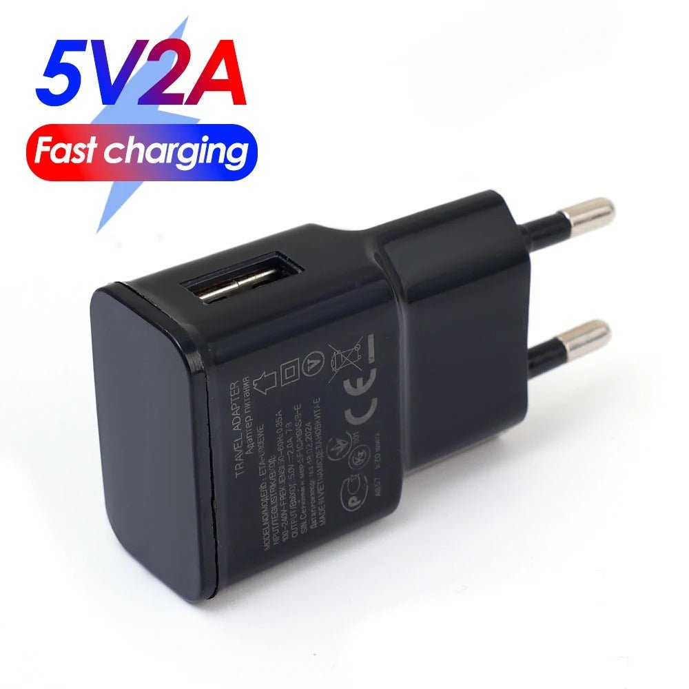 5V 2A Fast Charging USB Wall Charger – Travel Power Adapter - Onlytenbucks.com
