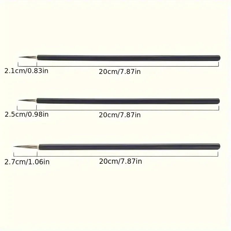 6 - Piece Chinese Calligraphy Brush Set - Onlytenbucks.com